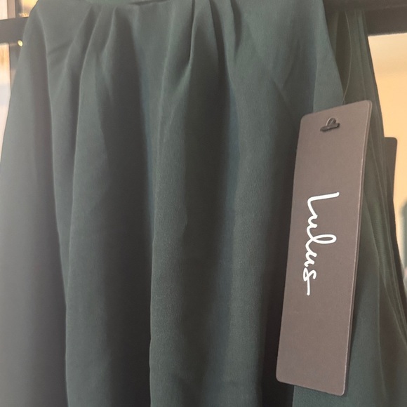 Lulus Dreamy Date Night Emerald Green Sleeveless Midi Dress - Picture 6 of 6